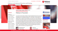 Desktop Screenshot of malteser-traunstein.de